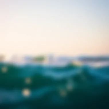 Breathtaking Surfing Destinations A picturesque global surfing destination with waves