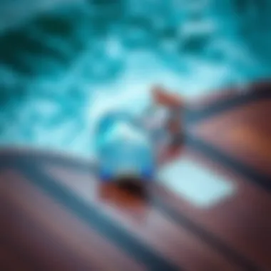 Fingerboard in action on a ramp, symbolizing dynamic play and skill