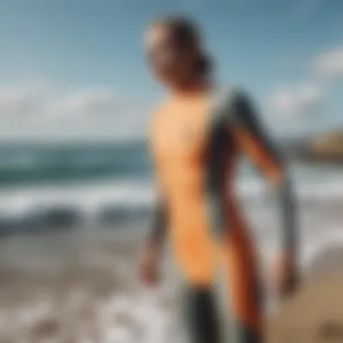 Contemporary Surfwear Designs Vibrant surfwear showcasing contemporary designs