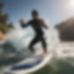 Dynamic action shot captured with shoulder mount