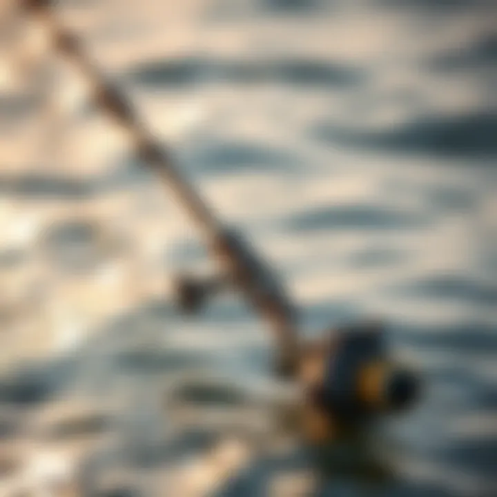 A durable surf fishing rod holder made of stainless steel