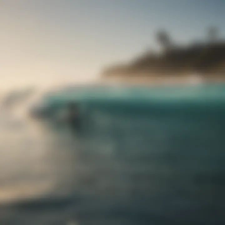 A group of surfers enjoying the Boostsurf culture on the beach