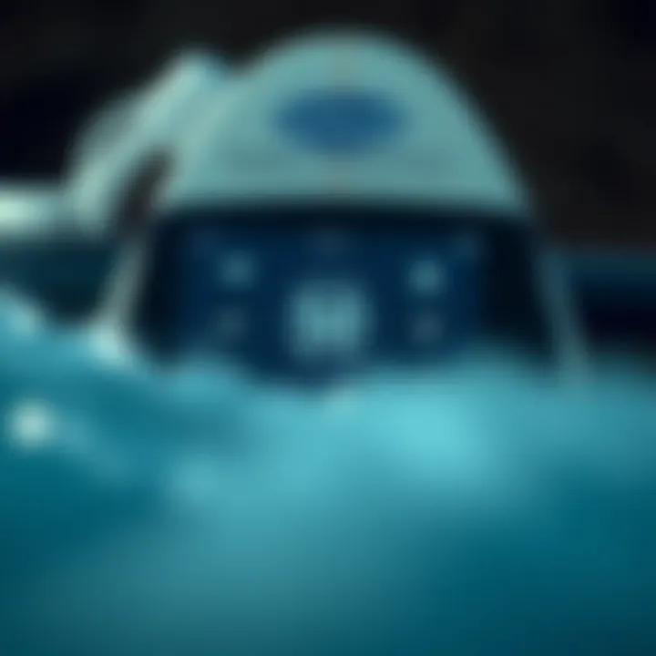 User interface of Surfboard SB6141 with navigation features highlighted.