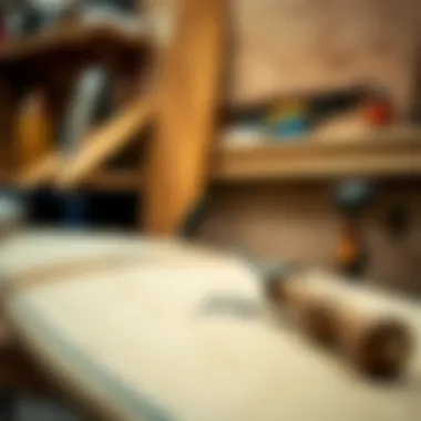 Essential Tools for Board Shaping Precision tools used in shaping surfboards