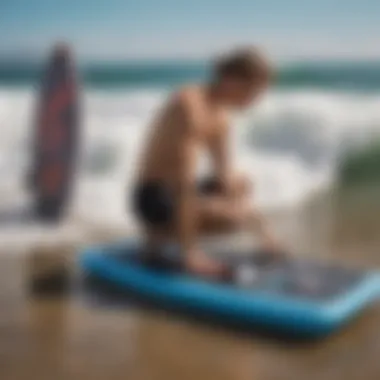 Maintenance tools and tips for hard bottom boogie board care