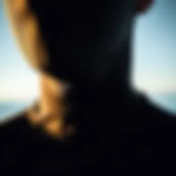 Close-up view of a wetsuit showcasing its fabric texture