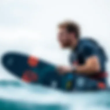 Expert discussing wakeboard design features