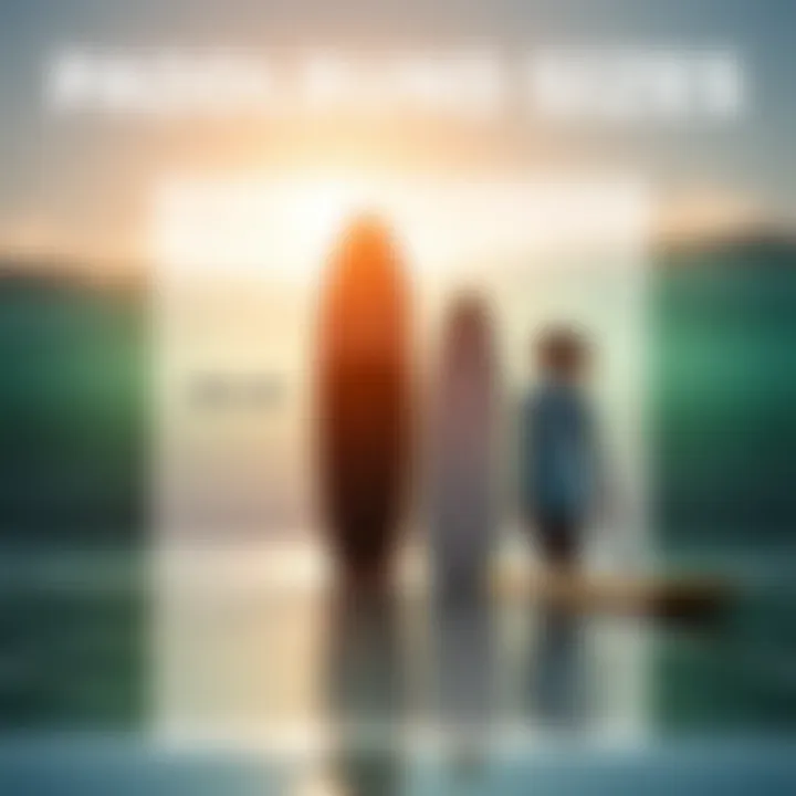 Comparing Paddleboard Sizes and Features Paddleboard comparison chart