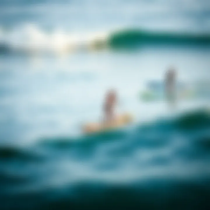 Paddleboarding Across Different Water Conditions Paddleboarding in various water conditions