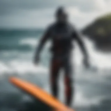 Drysuit Features and Usage A diver showcasing a drysuit