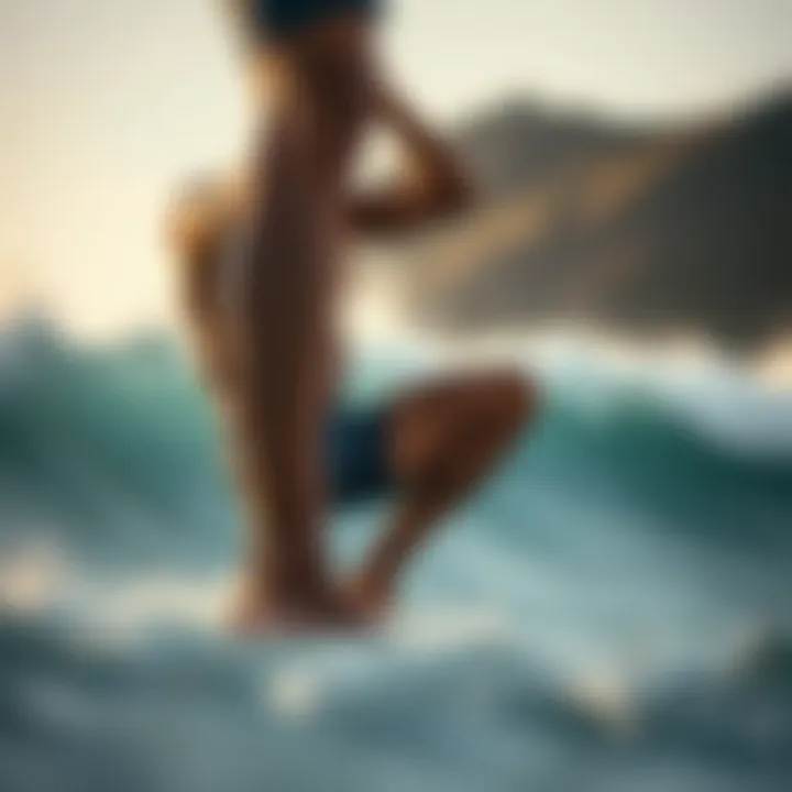 Effective Calf Stretching Technique An individual performing a calf stretch to alleviate muscle tension