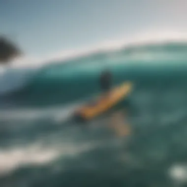 Innovative Wakesurf Board Design Wakesurf board showcasing innovative design