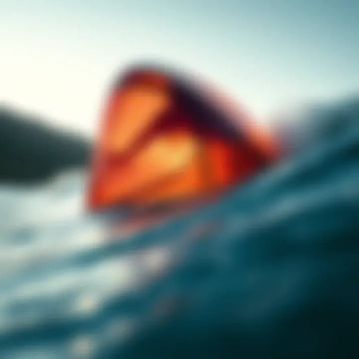 Close-up of the advanced surfing technology used at Alaïa Bay