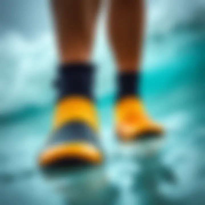 Brand Comparison of Surf Booties A visual comparison of various surf bootie brands available on Amazon