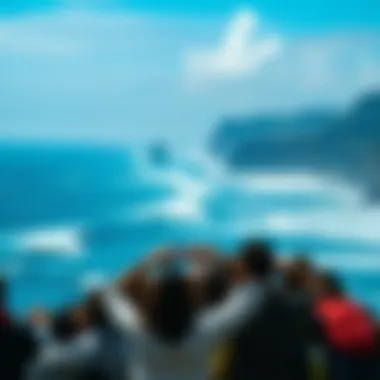 Global Surf Destinations Breathtaking view of a famous global surf destination