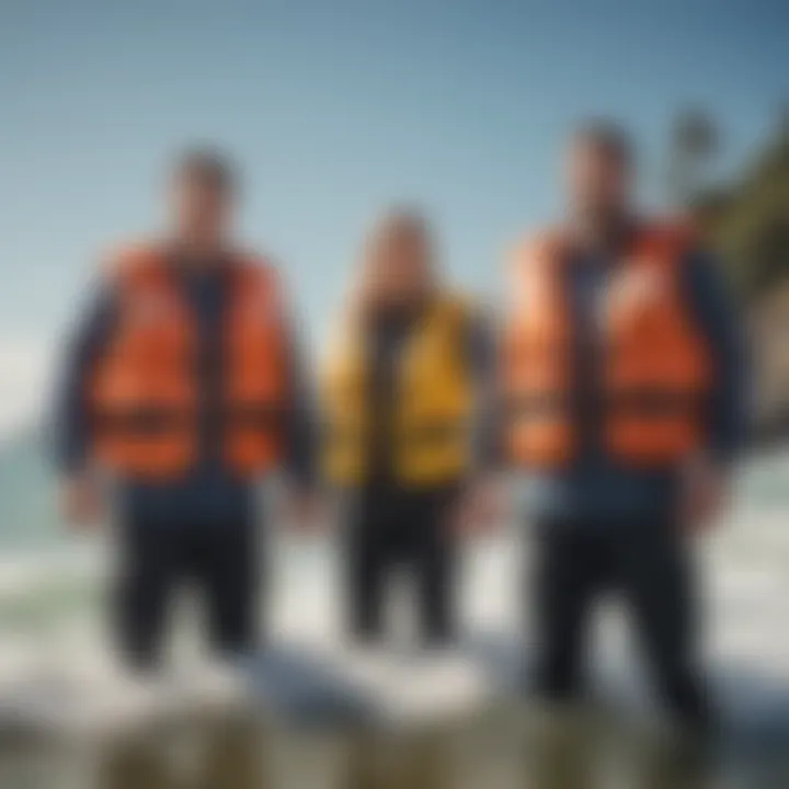 Comparison of Big and Tall Inflatable Life Vest Models Comparison chart of various big and tall inflatable life vest models highlighting their features