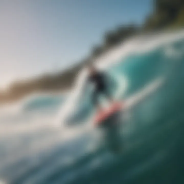 Surfers enjoying a day on a budget surf boat