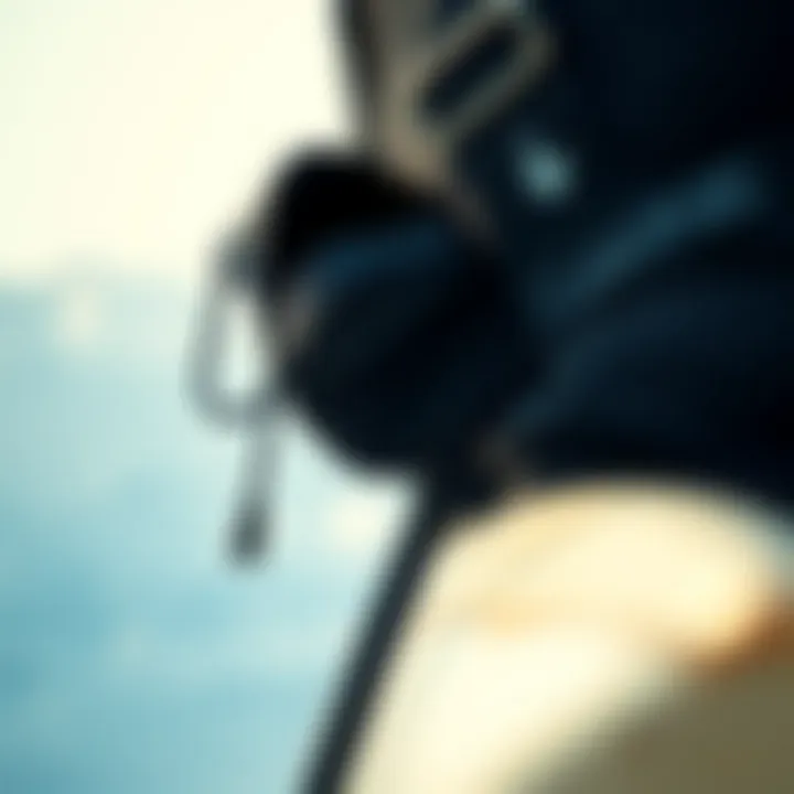 Fitting Techniques for the Dakine Harness Dakine harness displayed with various fitting techniques demonstrated