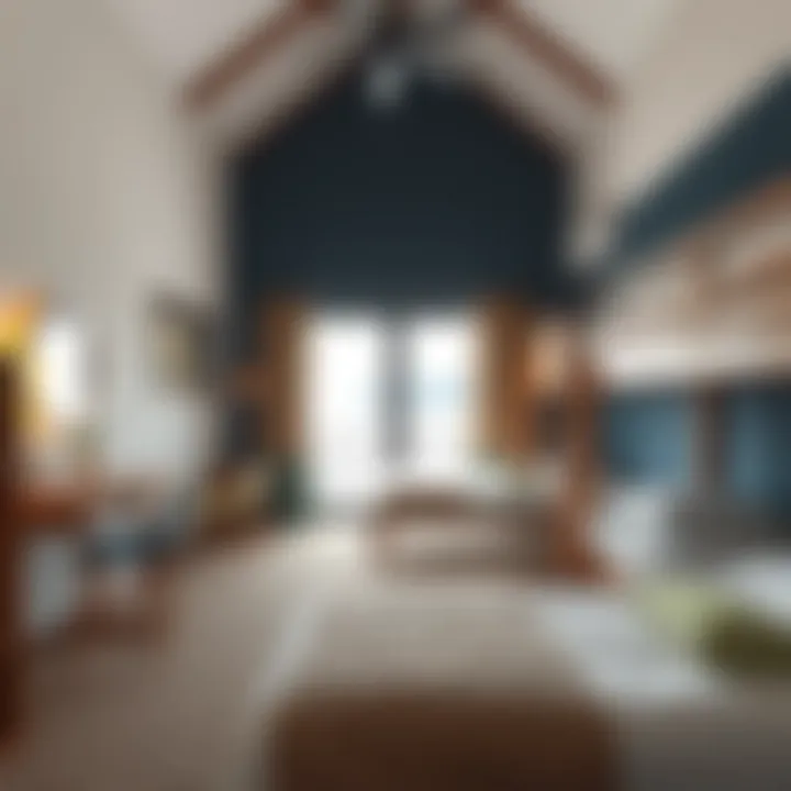 Comfortable Accommodations at Hostel Flores Cozy dormitory setup at Hostel Flores with stylish furnishings