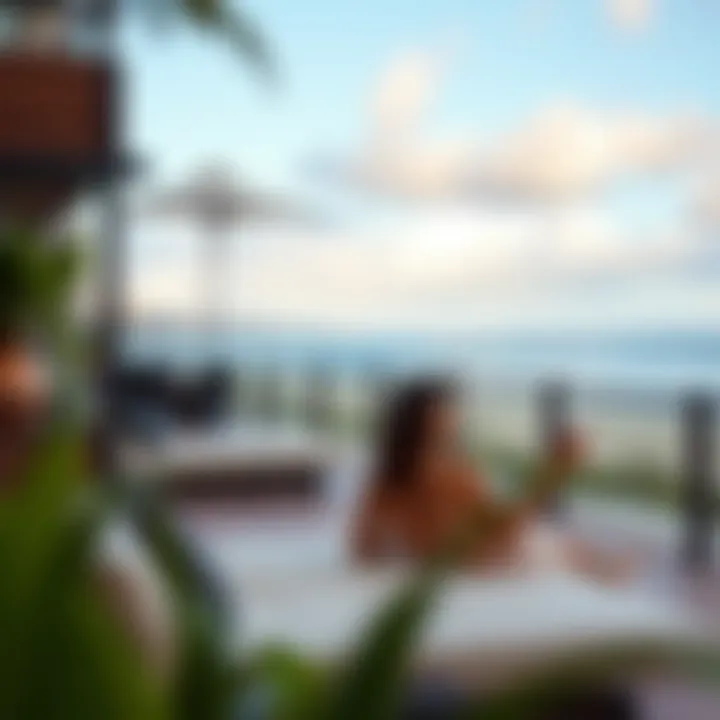 Relaxing atmosphere of a kamaaina rate stay