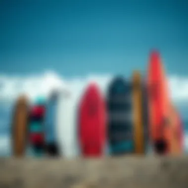 Comparison of various Slapfish skimboard designs