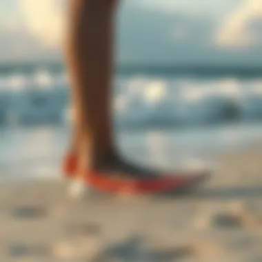 Speedo Surfwalker Rush displayed in a serene beach setting