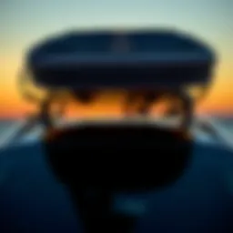 Surfboard roof rack pads providing cushioning and protection during transport