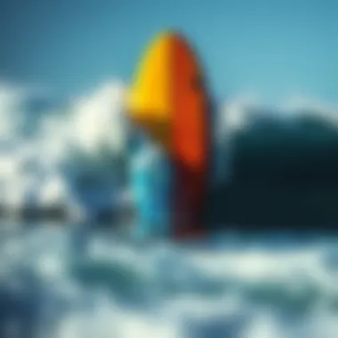 Side-by-side comparison of Tuflite surfboards and traditional surfboard materials