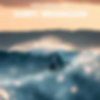 An infographic illustrating wind effects on surfing