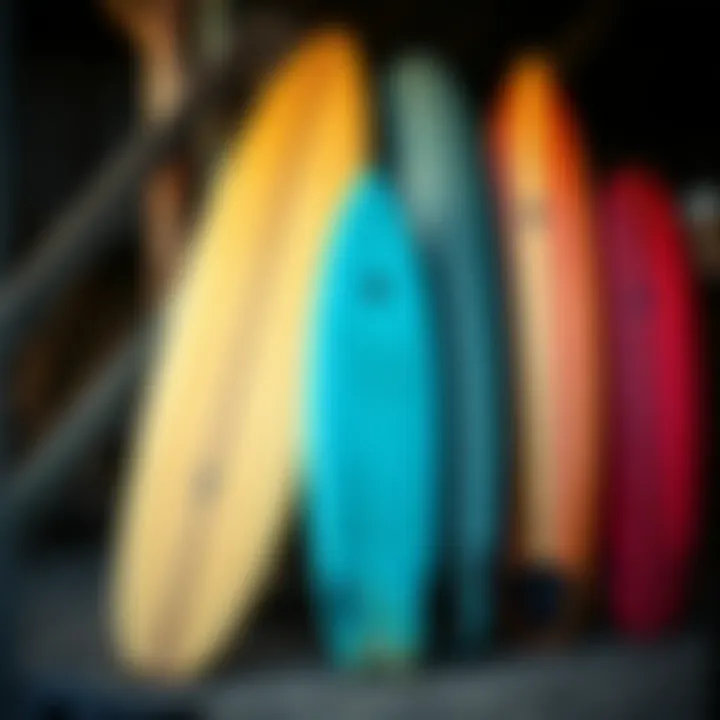 Olo Alaia vs. Modern Surfboards: A Comparative Analysis Comparison image of Olo Alaia surfboard alongside modern surfboards