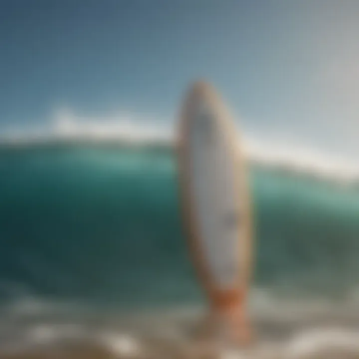 Innovative surfboard design with integrated motor technology