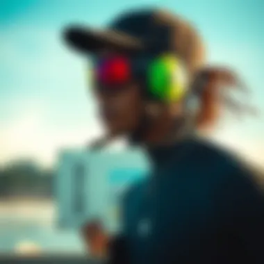 Surfing gear showcasing eco-friendly materials