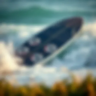 Innovative surfboard design with technology integration