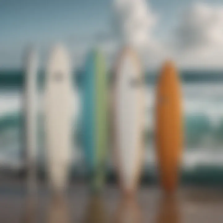 Comparative Analysis of iRocker and Competitor Surfboards Comparison chart highlighting features of iRocker models versus competitors