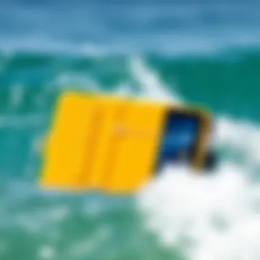 Functional design features of the tablet case