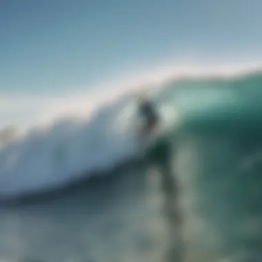 Surfers riding waves at Waco Surf Park, capturing the thrill of surfing