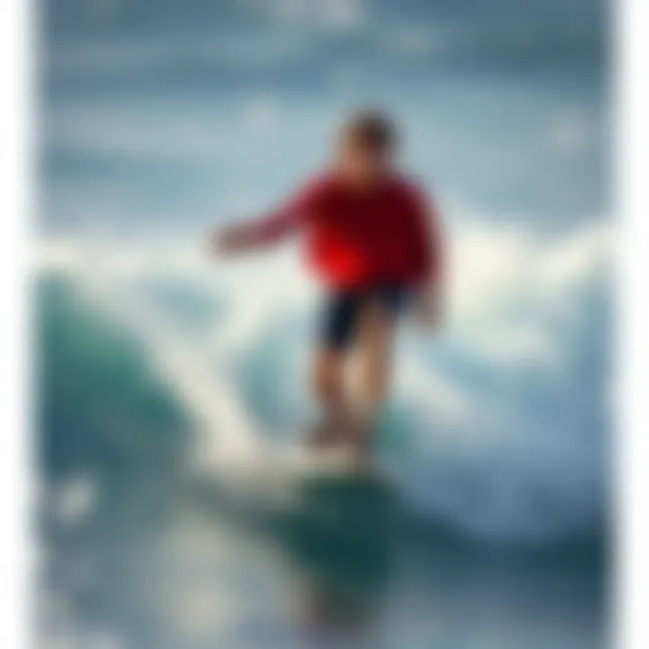 Comparison of RC surfing and traditional surfing