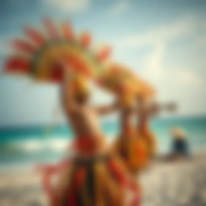 Local cultural performance highlighting the traditions of Vaadhoo Island