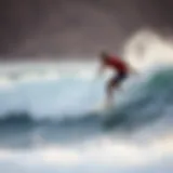 Gerry Lopez riding a wave with grace