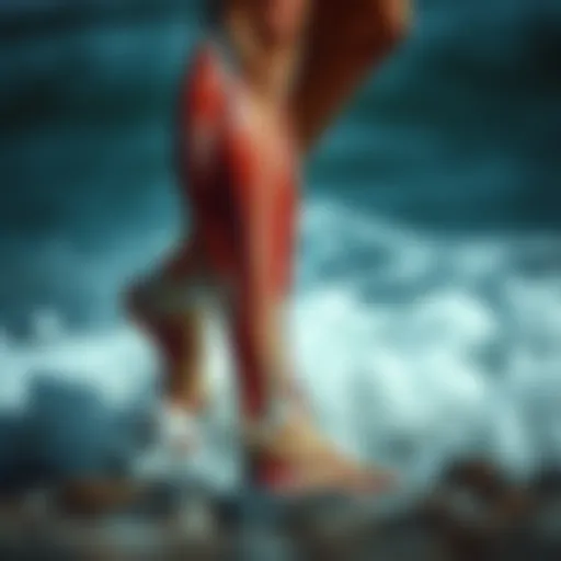 Illustration of calf muscles showcasing anatomy and common cramp locations