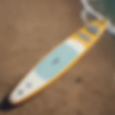 Comparison of paddle board dimensions and shapes