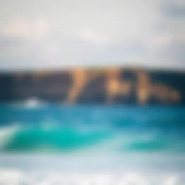 Breathtaking Ocean Views at Family Surf Camps Stunning ocean view from a luxury family surf camp