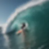 Rider expertly navigating a wave