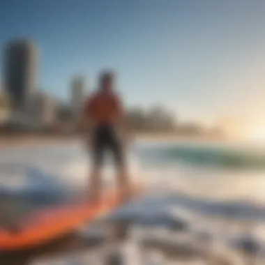 Vibrant Beachside Culture Vibrant local culture and beach life at Surfers Paradise