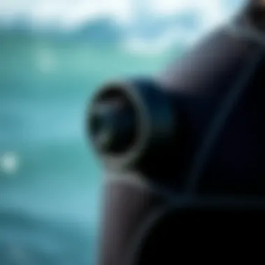 Key Features of the Mystic Drysuit Close-up of Mystic Drysuit features highlighting its functionality and technology