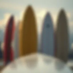 Beginner surfboard selection
