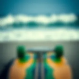 Vintage Powell Peralta skateboard showcasing unique design