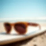 Elevate Your Surf Style with the Right Shades Stylish surf shades on a beach setting