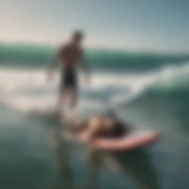 Medical Support: A Vital Component of Surfing Culture Surfers receiving medical attention