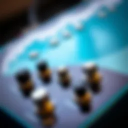 Close-up view of the TC Electronic Skysurfer Reverb pedal showcasing its controls and design